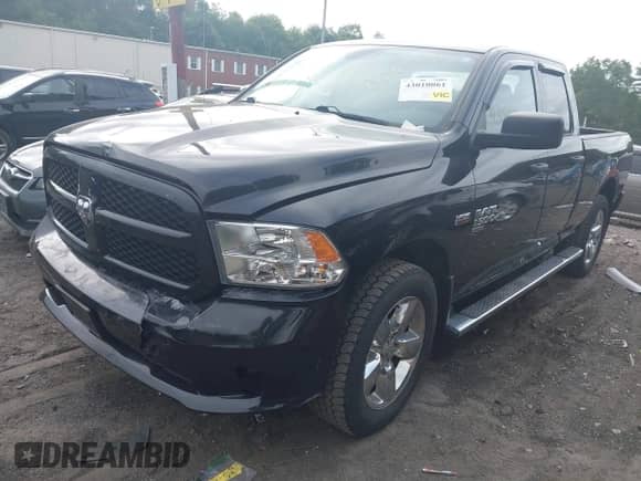 2019 Ram 1500 Tradesman with VIN 1C6RR7FT3KS502698, listed as a IAAI auction lot 43010061 with 94,404 mi miles and . Bid and sale history available at DreamBid. Image 2.