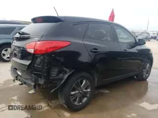 2015 Hyundai Tucson GLS with VIN KM8JT3AF0FU097956, listed as a Copart auction lot 43037974 with 102,837 mi miles and . Bid and sale history available at DreamBid. Image 3.