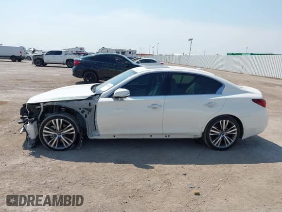 ✅ 2022 Infiniti Q50 Sensory • VIN: JN1EV7CP0NM310189 • Лот: 43015711. Опубликован ранее на IAAI с пробегом 32 250 миль. Бесплатный доступ к архиву аукционных продаж из США и подробный отчёт об истории автомобиля на DreamBid. Изображение 14.