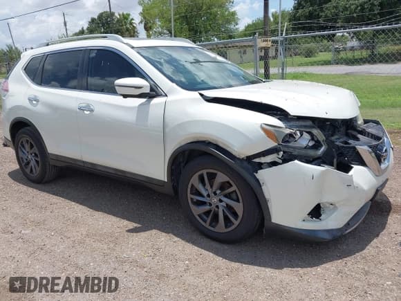 ✅ 2016 Nissan Rogue SV • VIN: 5N1AT2MVXGC790294 • Lot: 42558575. Listed on IAAI with 72,169 mi. Free auction sales archive from the USA and detailed vehicle history report at DreamBid. Image 1.