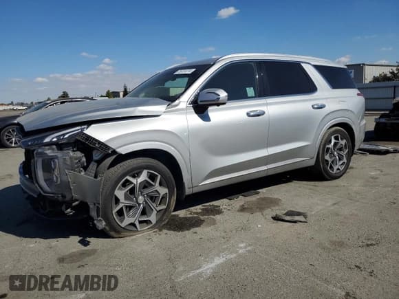 ✅ 2022 Hyundai Palisade Calligraphy • VIN: KM8R74HE4NU342685 • Лот: 76731374. Опубликован ранее на Copart с пробегом 35 298 миль. Бесплатный доступ к архиву аукционных продаж из США и подробный отчёт об истории автомобиля на DreamBid. Изображение 1.