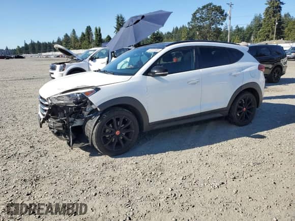 2017 Hyundai Tucson Night Edition с VIN KM8J3CA27HU515719, выставлен на аукционе Copart как лот 68161885 с пробегом 85 796 миль миль и Списание • Salvage title. История ставок и продаж доступна на DreamBid. Изображение 1.