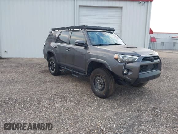 ✅ 2021 Toyota 4Runner TRD Off Road Premium • VIN: JTERU5JR1M5962995 • Lot: 43137242. Listed on IAAI with 64,084 mi. Free auction sales archive from the USA and detailed vehicle history report at DreamBid. Image 1.