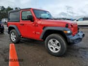 ✅ 2020 Jeep Wrangler Willys • VIN: 1C4GJXAG8LW180801 • Lot: 87551435. Listed on Copart with 71,216 mi. Free auction sales archive from the USA and detailed vehicle history report at DreamBid. Image 4.