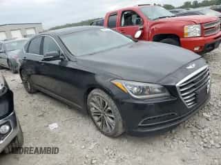 2015 Hyundai Genesis 3.8L z VIN KMHGN4JE8FU038493, wystawiony jako Copart lot #68081404 z przebiegiem 132 951 mil mil oraz Szkoda całkowita • Salvage title. Historia ofert i sprzedaży dostępna na DreamBid. Obrazek 4.