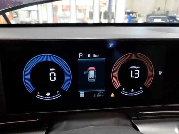 2024 Hyundai Kona SEL with VIN KM8HB3AB2RU117059, listed as a Copart auction lot 46423235 with 21,554 mi miles and Clean title. Bid and sale history available at DreamBid. Image 9.