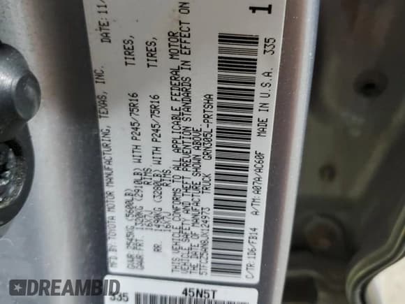 ✅ 2018 Toyota Tacoma TRD Sport • VIN: 5TFCZ5AN8JX124973 • Lot: 81241685. Wystawiony na Copart z przebiegiem Nie podano. Bezpłatny archiwum sprzedaży aukcyjnych z USA i szczegółowy raport historii pojazdu na DreamBid. Zdjęcie 13.