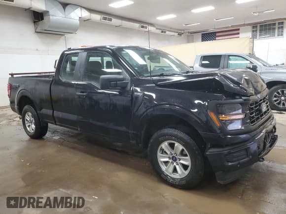 ✅ 2024 Ford F-150 XL • VIN: 1FTEX1LP5RKD39743 • Lot: 87014635. Listed on Copart with 54,822 mi. Free auction sales archive from the USA and detailed vehicle history report at DreamBid. Image 4.