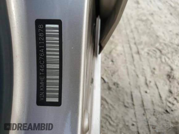 ✅ 2006 Hyundai Sonata GL • VIN: KMHET46C76A112878 • Лот: 84164284. Опубликован ранее на Copart с пробегом 88 188 миль. Бесплатный доступ к архиву аукционных продаж из США и подробный отчёт об истории автомобиля на DreamBid. Изображение 14.