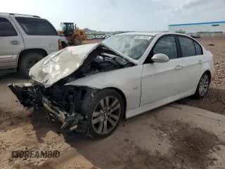 2006 BMW 3 Series 325i with VIN WBAVB17596NK40650, listed as a Copart auction lot 59617035 with Not provided miles and Salvage title. Bid and sale history available at DreamBid. Image 1.