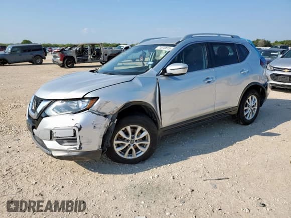✅ 2019 Nissan Rogue SV • VIN: 5N1AT2MTXKC768562 • Lot: 71373815. Listed on Copart with 62,559 mi. Free auction sales archive from the USA and detailed vehicle history report at DreamBid. Image 1.