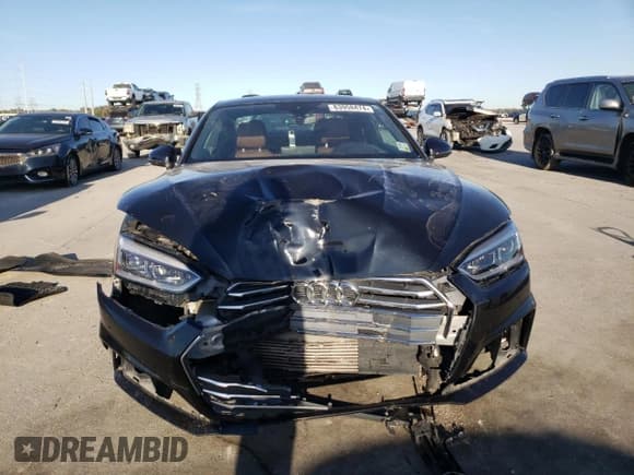 ✅ 2018 Audi A5 Prestige • VIN: WAUUNAF5XJA002567 • Lot: 83958474. Wystawiony na Copart z przebiegiem 86 562 mil. Bezpłatny archiwum sprzedaży aukcyjnych z USA i szczegółowy raport historii pojazdu na DreamBid. Zdjęcie 5.