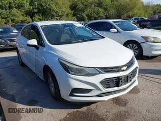✅ 2018 Chevrolet Cruze LT • VIN: 3G1BE6SM6JS610372 • Lot: 43397082. Listed on IAAI with 154,156 mi. Free auction sales archive from the USA and detailed vehicle history report at DreamBid. Image 1.