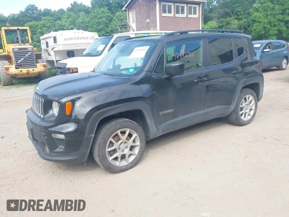 ✅ 2020 Jeep Renegade Latitude • VIN: ZACNJBBB6LPM06048 • Lot: 42492301. Listed on IAAI with 68,382 mi. Free auction sales archive from the USA and detailed vehicle history report at DreamBid. Image 17.
