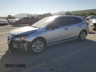 2020 Subaru Impreza with VIN 4S3GTAB68L3726043, listed as a Copart auction lot 81128705 with 71,005 mi miles and Salvage title. Bid and sale history available at DreamBid. Image 1.