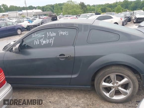 ✅ 2007 Ford Mustang GT Deluxe • VIN: 1ZVHT82H775355835 • Lot: 42157832. Listed on IAAI with Not provided. Free auction sales archive from the USA and detailed vehicle history report at DreamBid. Image 14.