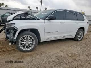 ✅ 2023 Jeep Grand Cherokee Summit • VIN: 1C4RJKEG3P8845670 • Lot: 58044385. Listed on Copart with 27,789 mi. Free auction sales archive from the USA and detailed vehicle history report at DreamBid. Image 1.