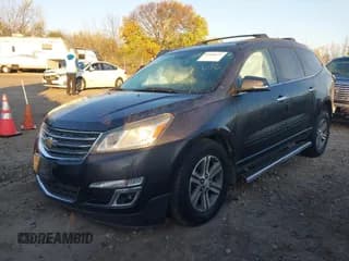 ✅ 2015 Chevrolet Traverse LT • VIN: 1GNKVHKD9FJ314801 • Lot: 43559276. Wystawiony na IAAI z przebiegiem 107 505 mil. Bezpłatny archiwum sprzedaży aukcyjnych z USA i szczegółowy raport historii pojazdu na DreamBid. Zdjęcie 2.