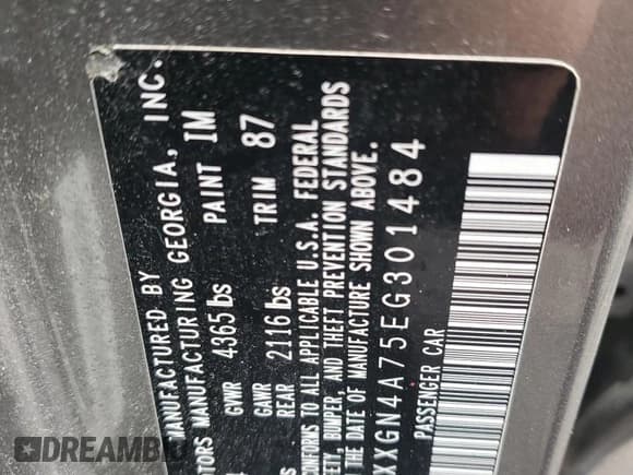 ✅ 2014 Kia Optima EX • VIN: 5XXGN4A75EG301484 • Лот: 93603775. Опубликован ранее на Copart с пробегом Не указан. Бесплатный доступ к архиву аукционных продаж из США и подробный отчёт об истории автомобиля на DreamBid. Изображение 12.