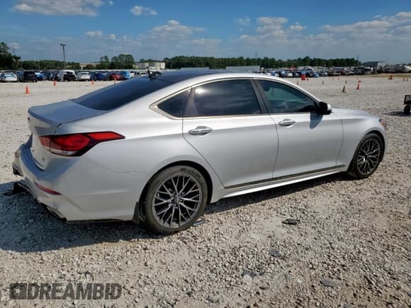 ✅ 2019 Genesis G80 3.8L • VIN: KMTFN4JE5KU305438 • Lot: 84250165. Listed on Copart with 51,658 mi. Free auction sales archive from the USA and detailed vehicle history report at DreamBid. Image 3.