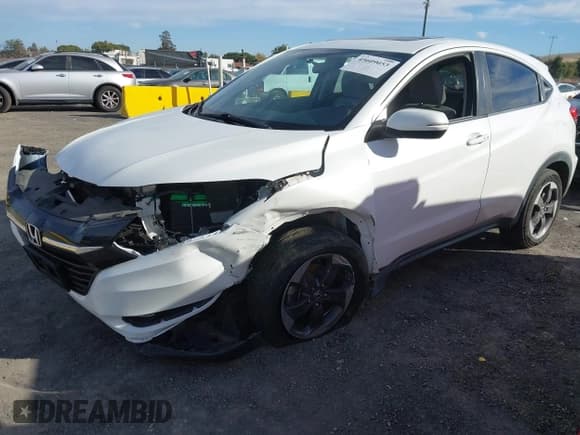 ✅ 2018 Honda HR-V EX • VIN: 3CZRU6H57JM719950 • Лот: 43609053. Опубликован ранее на IAAI с пробегом 83 908 миль. Бесплатный доступ к архиву аукционных продаж из США и подробный отчёт об истории автомобиля на DreamBid. Изображение 2.