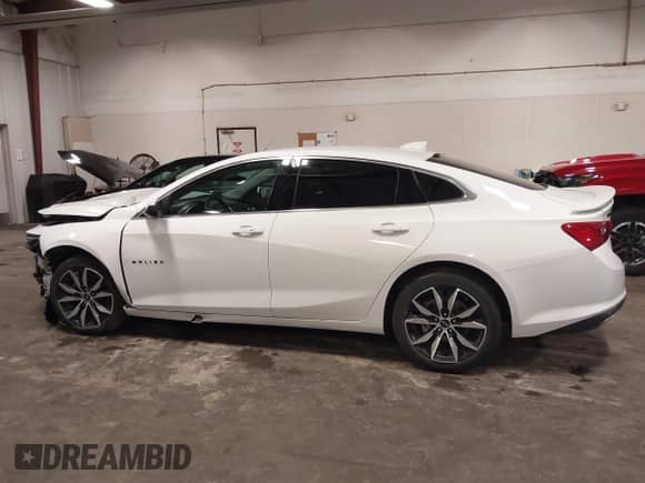 2024 Chevrolet Malibu RS with VIN 1G1ZG5ST2RF111398, listed as a IAAI auction lot 43260909 with 44,444 mi miles and . Bid and sale history available at DreamBid. Image 14.