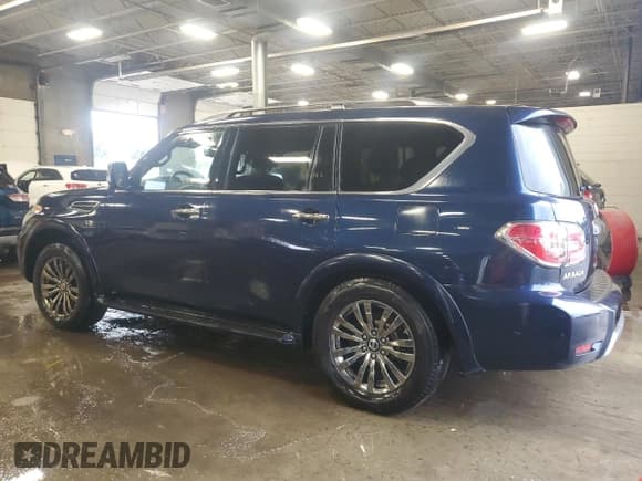 ✅ 2019 Nissan Armada Platinum • VIN: JN8AY2NE0K9755584 • Lot: 85513655. Listed on Copart with 166,926 mi. Free auction sales archive from the USA and detailed vehicle history report at DreamBid. Image 2.