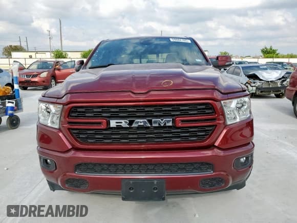 ✅ 2024 Ram 1500 Lone Star • VIN: 1C6SRFFTXRN173566 • Lot: 59882165. Listed on Copart with 27,037 mi. Free auction sales archive from the USA and detailed vehicle history report at DreamBid. Image 5.