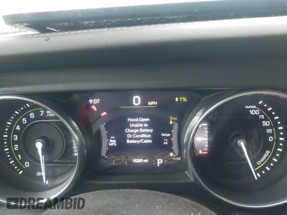 ✅ 2023 Jeep Wrangler Sahara • VIN: 1C4JJXP67PW604835 • Lot: 42431648. Listed on IAAI with 15,209 mi. Free auction sales archive from the USA and detailed vehicle history report at DreamBid. Image 7.