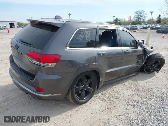 ✅ 2015 Jeep Grand Cherokee Overland • VIN: 1C4RJFCGXFC113610 • Лот: 42161275. Опубликован ранее на IAAI с пробегом 97 553 миль. Бесплатный доступ к архиву аукционных продаж из США и подробный отчёт об истории автомобиля на DreamBid. Изображение 4.