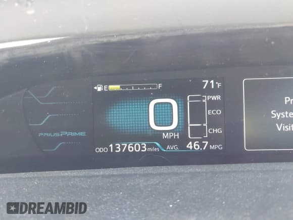 ✅ 2017 Toyota Prius Premium • VIN: JTDKARFP7H3023185 • Lot: 43860077. Listed on IAAI with 137,603 mi. Free auction sales archive from the USA and detailed vehicle history report at DreamBid. Image 15.