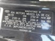 ✅ 2019 Kia Forte LXS • VIN: 3KPF24AD3KE109754 • Лот: 43592339. Опубликован ранее на IAAI с пробегом 76 697 миль. Бесплатный доступ к архиву аукционных продаж из США и подробный отчёт об истории автомобиля на DreamBid. Изображение 9.