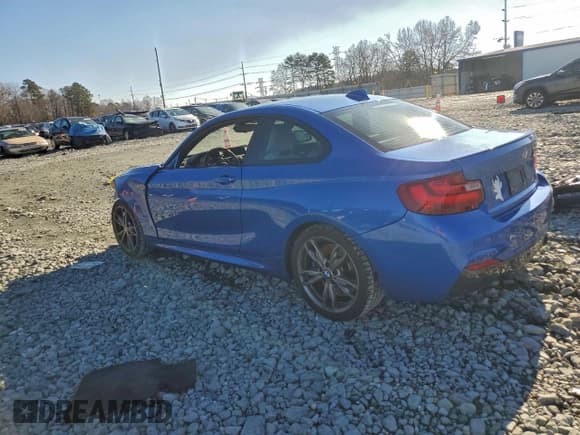 ✅ 2015 BMW 2 Series M235i • VIN: WBA1J7C5XFV289205 • Лот: 93083675. Опубликован ранее на Copart с пробегом 94 189 миль. Бесплатный доступ к архиву аукционных продаж из США и подробный отчёт об истории автомобиля на DreamBid. Изображение 2.