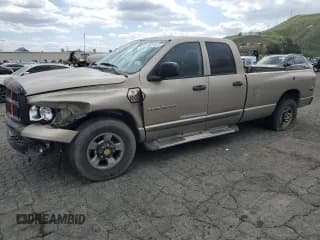 ✅ 2005 Dodge 2500 SLT • VIN: 3D7KR28D15G734267 • Lot: 49275915. Listed on Copart with 498,793 mi. Free auction sales archive from the USA and detailed vehicle history report at DreamBid. Image 1.