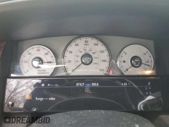 ✅ 2011 Rolls-Royce Ghost • VIN: SCA664S59BUX49729 • Lot: 48571775. Listed on Copart with 87,427 mi. Free auction sales archive from the USA and detailed vehicle history report at DreamBid. Image 9.