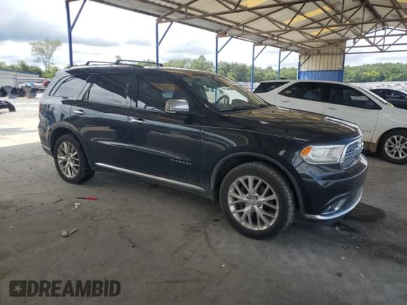 ✅ 2015 Dodge Durango Citadel • VIN: 1C4RDJEG6FC892379 • Lot: 68923805. Listed on Copart with 197,464 mi. Free auction sales archive from the USA and detailed vehicle history report at DreamBid. Image 4.