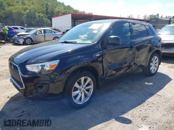 2015 Mitsubishi Outlander ES with VIN 4A4AP3AU6FE010443, listed as a IAAI auction lot 43188413 with 148,484 mi miles and . Bid and sale history available at DreamBid. Image 2.