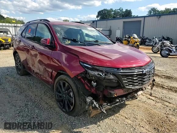 ✅ 2024 Chevrolet Equinox RS • VIN: 3GNAXMEG4RS167858 • Лот: 70723235. Опубликован ранее на Copart с пробегом 33 606 миль. Бесплатный доступ к архиву аукционных продаж из США и подробный отчёт об истории автомобиля на DreamBid. Изображение 14.