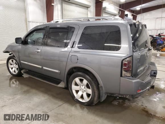 ✅ 2014 Nissan Armada SV • VIN: 5N1AA0NC0EN607641 • Лот: 49967765. Опубликован ранее на Copart с пробегом 171 747 миль. Бесплатный доступ к архиву аукционных продаж из США и подробный отчёт об истории автомобиля на DreamBid. Изображение 2.