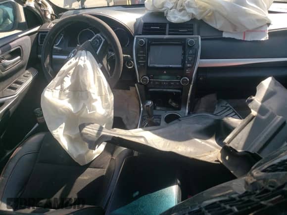 2015 Toyota Camry LE with VIN 4T1BF1FK2FU879326, listed as a Copart auction lot 71708635 with 128,243 mi miles and Salvage title. Bid and sale history available at DreamBid. Image 8.