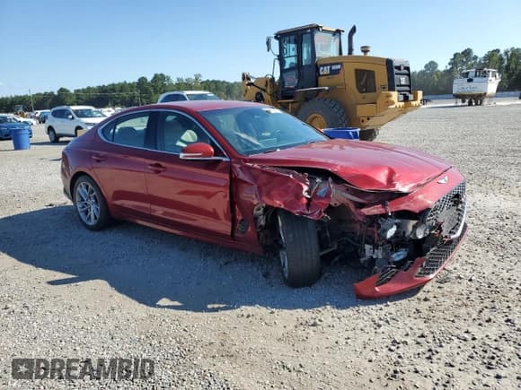 ✅ 2022 Genesis G70 2.0T • VIN: KMTG34TA5NU093715 • Лот: 71250895. Опубликован ранее на Copart с пробегом 120 768 миль. Бесплатный доступ к архиву аукционных продаж из США и подробный отчёт об истории автомобиля на DreamBid. Изображение 4.