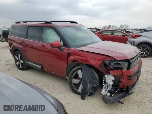 2024 Hyundai Santa Fe Limited с VIN 5NMP44GL5RH043241, выставлен на аукционе Copart как лот 44963995 с пробегом 3 889 миль миль и Списание • Salvage title. История ставок и продаж доступна на DreamBid. Изображение 4.