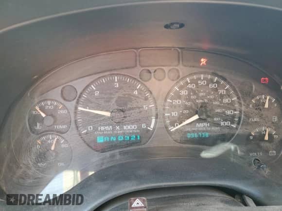 2003 Chevrolet Blazer LS z VIN 1GNDT13X73K112544, wystawiony jako Copart lot #83819714 z przebiegiem 96 738 mil mil oraz Szkoda całkowita • Salvage title. Historia ofert i sprzedaży dostępna na DreamBid. Obrazek 9.