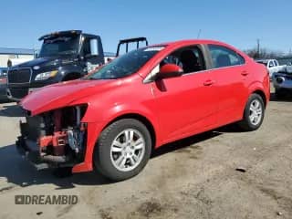 2016 Chevrolet Sonic LT с VIN 1G1JC5SB2G4131496, выставлен на аукционе Copart как лот 49766805 с пробегом 116 183 миль миль и Списание • Salvage title. История ставок и продаж доступна на DreamBid. Изображение 1.