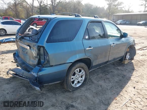 ✅ 2005 Acura MDX Touring • VIN: 2HNYD18865H532261 • Lot: 41511874. Listed on IAAI with 195,075 mi. Free auction sales archive from the USA and detailed vehicle history report at DreamBid. Image 4.