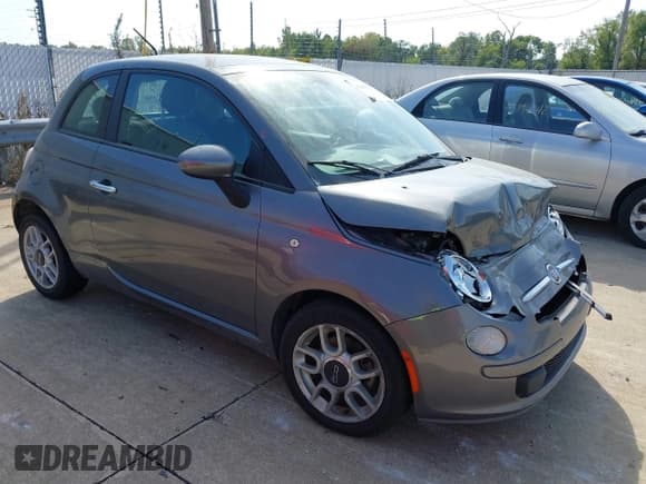 ✅ 2012 FIAT 500 Pop • VIN: 3C3CFFAR2CT313302 • Лот: 43407757. Опубликован ранее на IAAI с пробегом 1 103 359 миль. Бесплатный доступ к архиву аукционных продаж из США и подробный отчёт об истории автомобиля на DreamBid. Изображение 1.