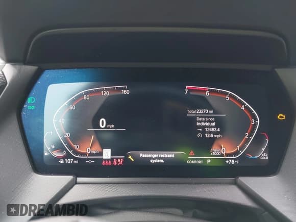 ✅ 2023 BMW 2 Series 228i xDrive • VIN: WBA73AK09P7M11999 • Lot: 42607008. Listed on IAAI with 23,271 mi. Free auction sales archive from the USA and detailed vehicle history report at DreamBid. Image 7.