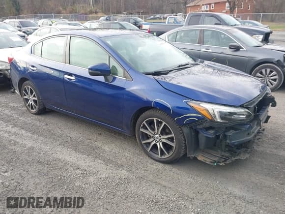 ✅ 2017 Subaru Impreza Limited • VIN: 4S3GKAU6XH3622709 • Lot: 43806803. Listed on IAAI with 144,771 mi. Free auction sales archive from the USA and detailed vehicle history report at DreamBid. Image 1.