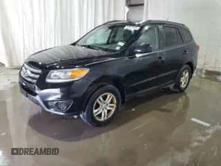 2012 Hyundai Santa Fe GLS with VIN 5XYZGDAB0CG115738, listed as a Copart auction lot 62925954 with 121,078 mi miles and Salvage title. Bid and sale history available at DreamBid. Image 1.