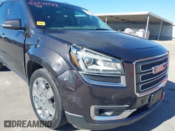 ✅ 2017 GMC Acadia Limited • VIN: 1GKKRSKD9HJ251944 • Lot: 43570989. Listed on IAAI with 195,652 mi. Free auction sales archive from the USA and detailed vehicle history report at DreamBid. Image 6.